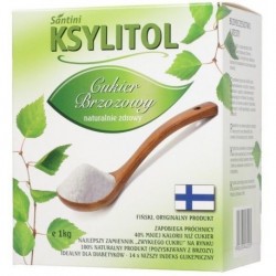 KSYLITOL KRYSTALICZNY 1 kg - SANTINI (FINLANDIA)