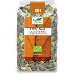 PESTKI DYNI CIEMNOZIELONE BIO UPRAWIANE W EUROPIE 350 g - BIO PLANET
