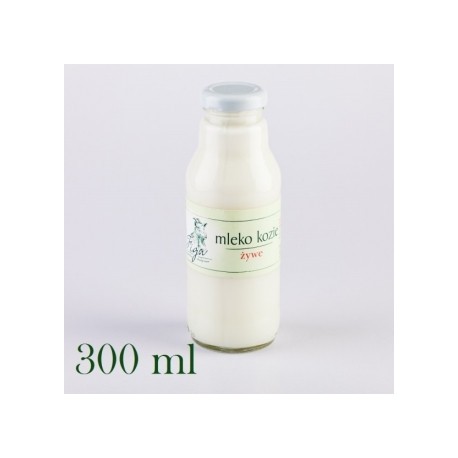 MLEKO KOZIE NIEPASTERYZOWANE BIO 300 ml - FIGA