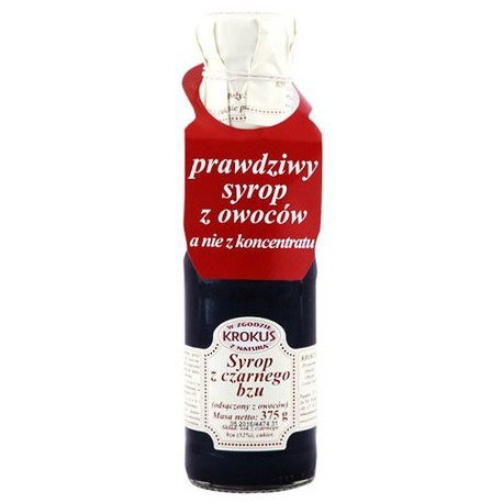 SYROP Z CZARNEGO BZU 375 g - KROKUS