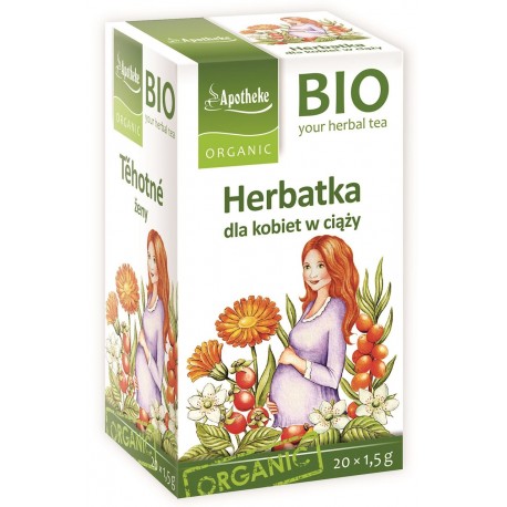 HERBATKA DLA KOBIET W CIĄŻY BIO 20 x 1,5 g - APOTHEKE