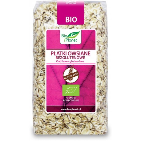 PŁATKI OWSIANE BEZGLUTENOWE BIO 300 g - BIO PLANET