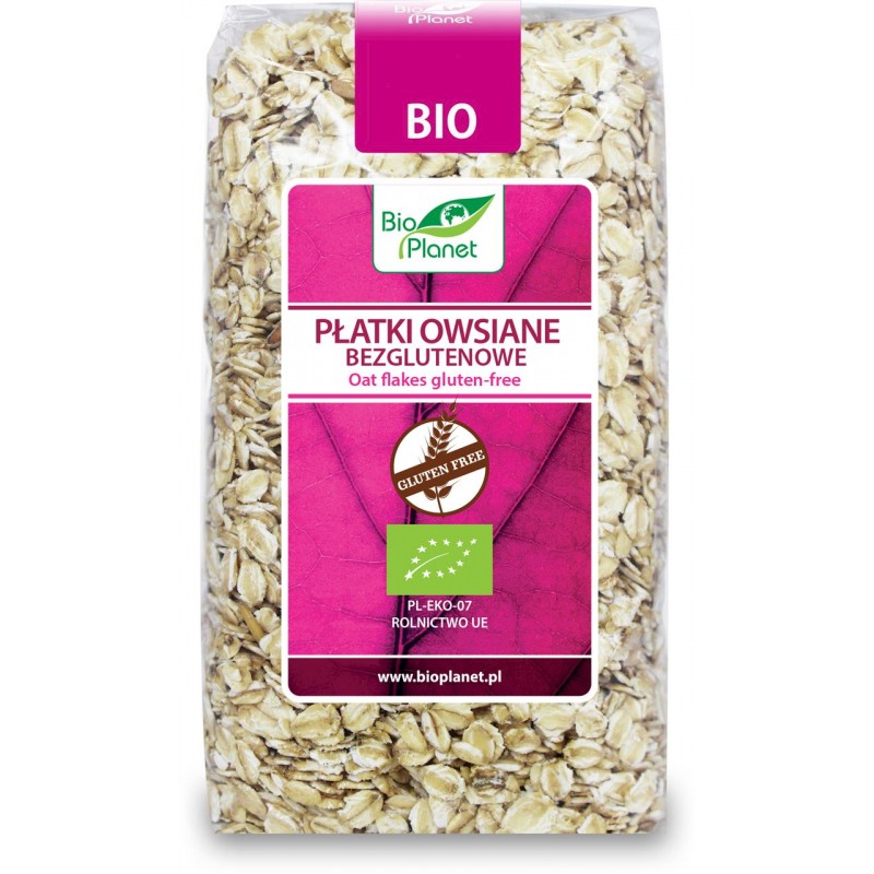 PŁATKI OWSIANE BEZGLUTENOWE BIO 300 g BIO EkoCorner