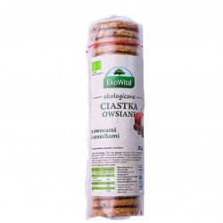 CIASTKA OWSIANE Z OWOCAMI I ORZECHAMI 250G - EKO WITAL