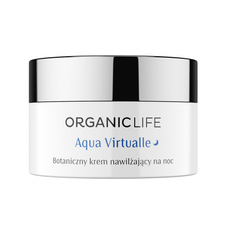 BOTANICZNY KREM NA NOC AQUA VIRTUALLE 50g - ORGANIC LIFE