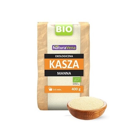 KASZA MANNA 400 G BIO - NATURAVENA