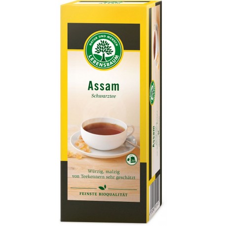 HERBATA CZARNA ASSAM EKSPRESOWA BIO (20 x 2 g) 40 g - LEBENSBAUM