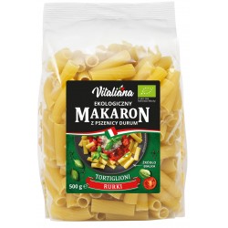 MAKARON Z PSZENICY DURUM TORTIGLIONI BIO 500 G - VITALIANA