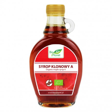 SYROP KLONOWY B BIO 250 ml - BIO PLANET