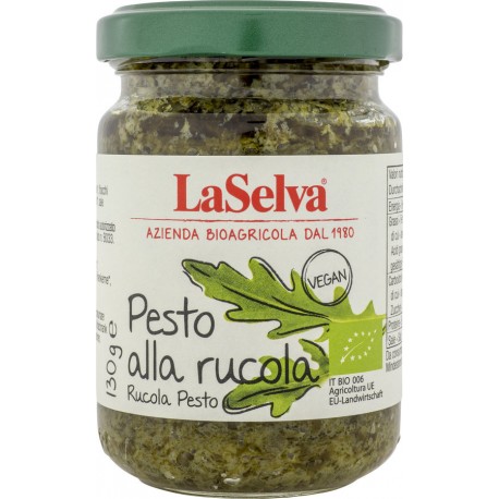 PESTO Z RUKOLI BIO 130 g - LASELVA