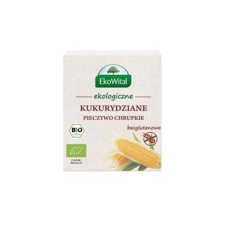 PIECZYWO CHRUPKIE KUKURYDZIANE 100G EKO WITAL