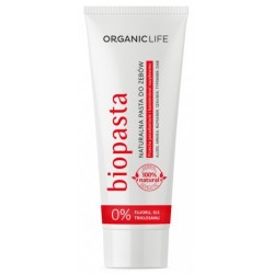 BIOPASTA DO ZĘBÓW PRZECIW PARADONTOZIE 75 G - ORGANIC LIFE