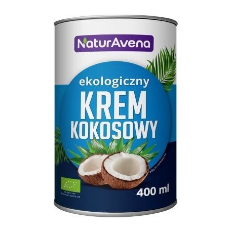 KREM KOKOSOWY 17% 400 ML BIO - NATURAVENA