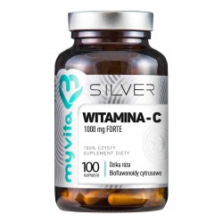 WITAMINA C SILVER PURE 100% 1000mg 100 kaps - MYVITA