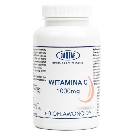 WITAMINA C 90 KAPSUŁEK (1000 mg) - JANTAR