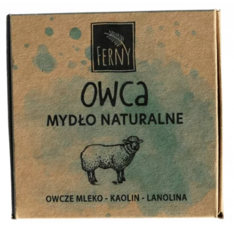 MYDŁO NATURALNE W KOSTCE OWCA - FERNY