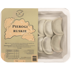 PIEROGI RUSKIE BEZGLUTENOWE 240 G MROŻONE - POSIŁEK BEZ GLUTENU