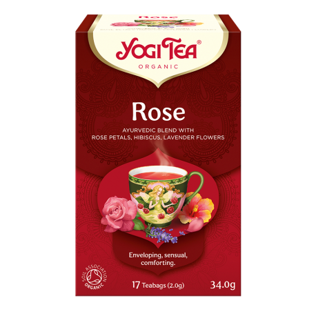 HERBATKA TAO ROSE BIO (17 x 2 g) 34 g - YOGI TEA