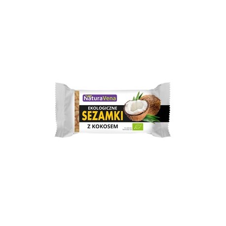 SEZAMKI Z KOKOSEM BIO 27 g - NATURAVENA