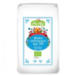 MĄKA ORKISZOWA TYP 700 BIO 1 kg - BIO RAJ