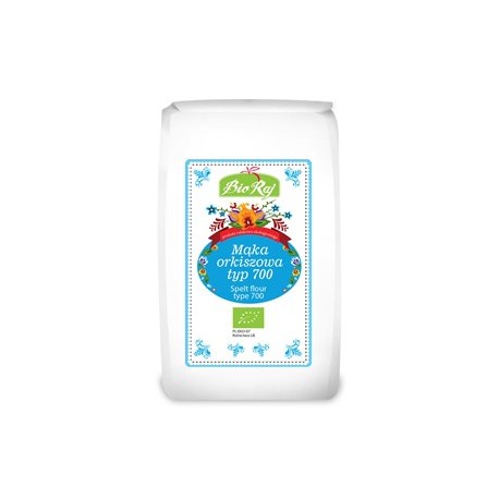 MĄKA ORKISZOWA TYP 700 BIO 1 kg - BIO RAJ