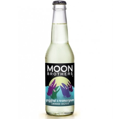 LEMONIADA SOCZYSTY GRAPEFRUIT Z ROZMARYNEM 330ml - MOON BROTHERS