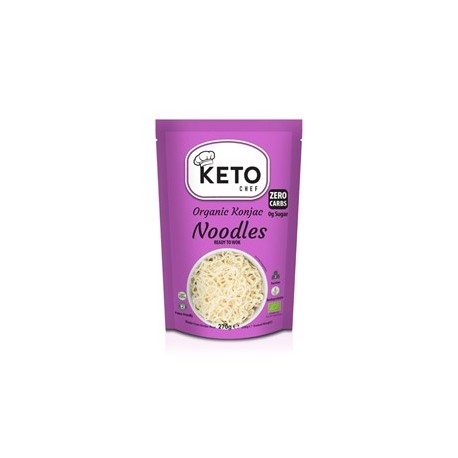 MAKARON (KONJAC) GOTOWY NA WOKA BEZGLUTENOWY BIO 270 g (200 g) - KETO CHEF (BETTER THAN FOODS)