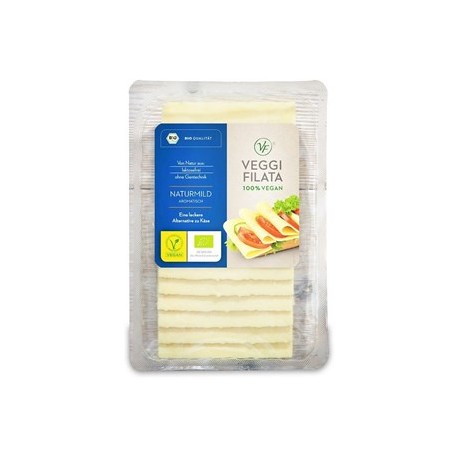 PRODUKT WEGAŃSKI PLASTRY ŻÓŁTE BEZGLUTENOWY BIO 150 g - VEGGI FILATA