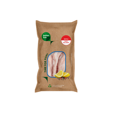 FILETY Z MINTAJA MSC BEZ SKÓRY MROŻONE 450 g - BETTER FISH