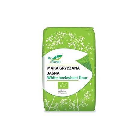 MĄKA GRYCZANA JASNA BIO 500 g - BIO PLANET