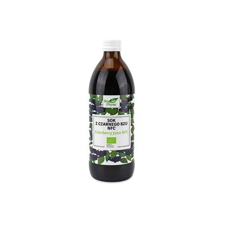 SOK Z CZARNEGO BZU NFC BIO 500 ml - BIO PLANET