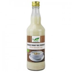 BARSZCZ BIAŁY NA ZAKWASIE NIEPASTERYZOWANY BIO 500 ml - BIO PLANET
