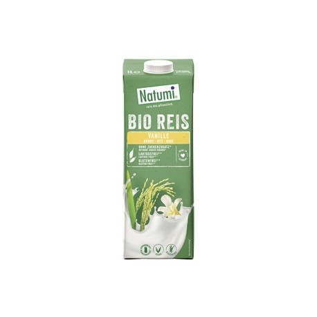 NAPÓJ RYŻOWO-WANILIOWY BEZGLUTENOWY BIO 1 L - NATUMI