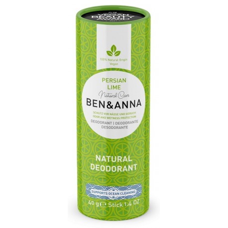 DEZODORANT W SZTYFCIE PERSIAN LIME ECO 40 g - BEN & ANNA
