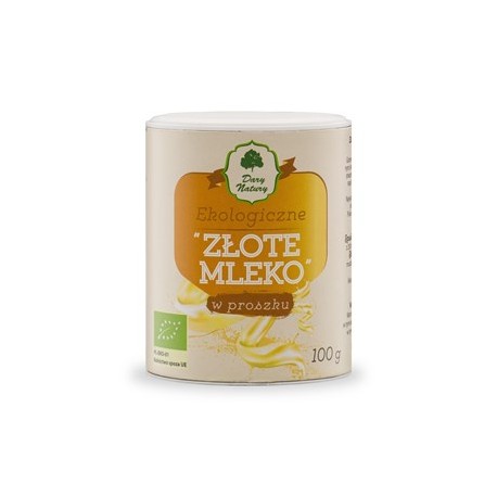 MIESZANKA PRZYPRAW "ZŁOTE MLEKO" BIO 100 g - DARY NATURY