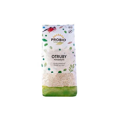 OTRĘBY GRYCZANE BEZGLUTENOWE BIO 500 g - PROBIO