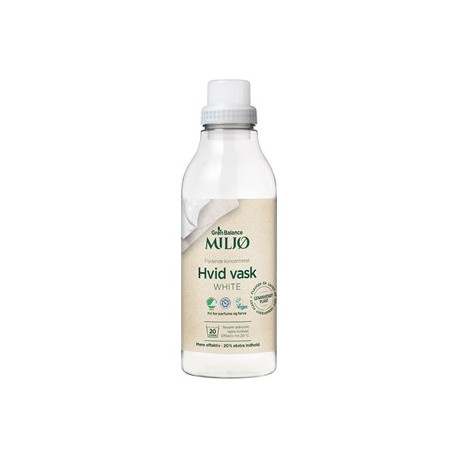 PŁYN DO PRANIA BIAŁYCH UBRAŃ (KONCENTRAT) ECO 900 ml (20 PRAŃ) - GRON BALANCE