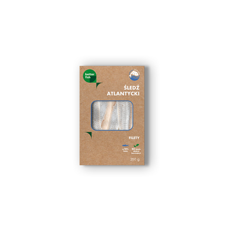 ŚLEDŹ ATLANTYCKI FILETY A'LA MATJAS W OLEJU 250 g - BETTER FISH