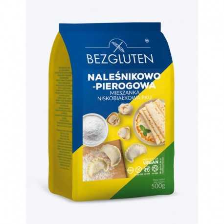 CIASTO NA PIEROGI / MAKARONY / NALEŚNIKI MIESZANKA PKU 500g BEZGLUTENWA - BEZGLUTEN