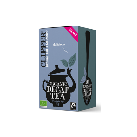 HERBATA CZARNA BEZTEINOWA FAIR TRADE BIO (20 x 2,5 g) 50 g - CLIPPER