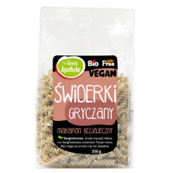MAKARON (GRYCZANY) ŚWIDERKI BEZGLUTENOWY BIO 250 g - APOTHEKE