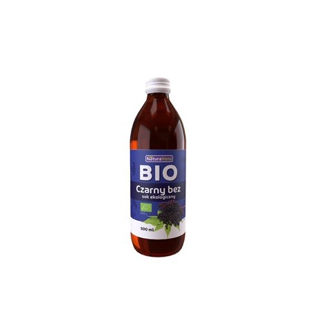 SOK Z CZARNEGO BZU 100 % BIO 500 ml - NATURAVENA