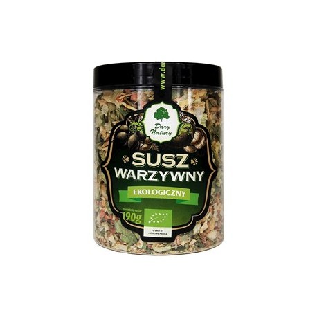 WŁOSZCZYZNA (SUSZ WARZYWNY) BIO 190 g - DARY NATURY