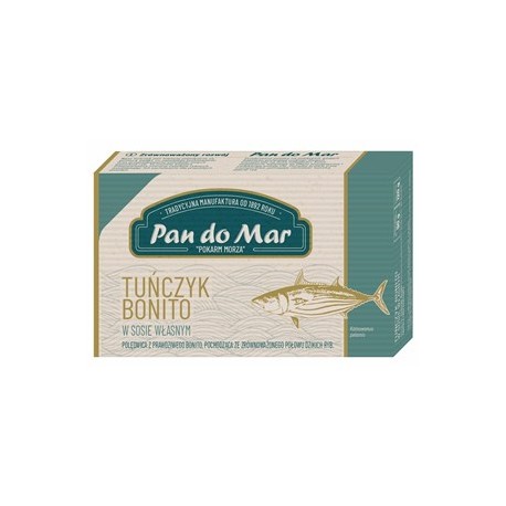 TUŃCZYK W SOSIE WŁASNYM 120 G (90 G) - PAN DO MAR