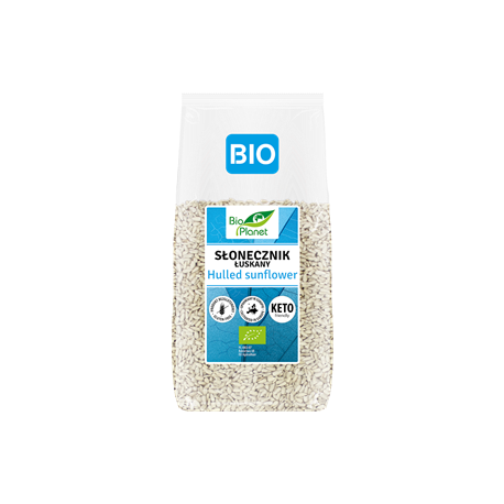SŁONECZNIK ŁUSKANY BEZGLUTENOWY BIO 350 g - BIO PLANET